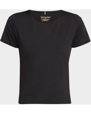Kobi Halperin Rhianna Crewneck Knit T-Shirt - Black
