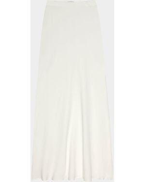 Rails Romina Bias-Cut Maxi Skirt - White