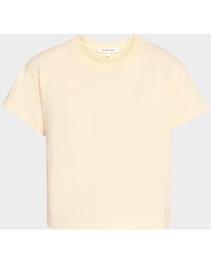 SLVRLAKE Denim Short-Sleeve Boxy Tee - Natural