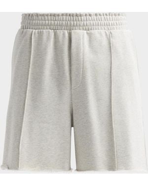 Helmut Lang Apos;S Cotton Terry Shorts - Gray