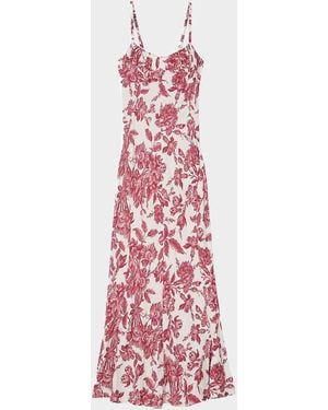 Sandro Joselle Maxi Dress - Pink