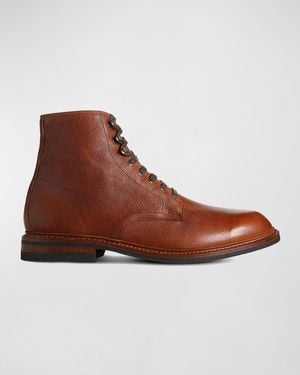 Allen Edmonds Apos;S Higgins Leather Lace-Up Boots - Brown