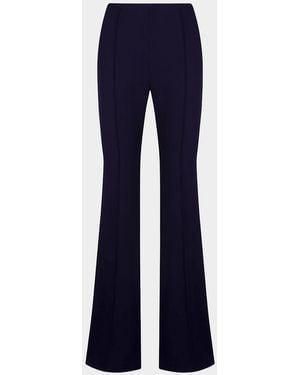 Smythe Pintuck Flare Pants - Blue