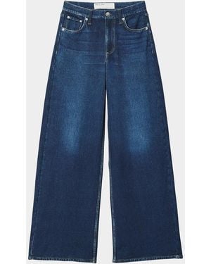Rag & Bone Rb Miramar Terry Sofie Jeans - Blue