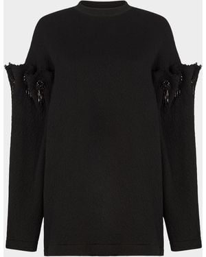 Ak Studio Aylin Bead-Embellished Sweater - Black