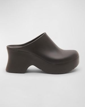 LOEWE◇TERRA Clog 110 テラクロッグウェッジミュールBLACK （ブラック 