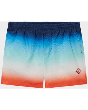 CASABLANCA Beach Club Swim Shorts - Blue
