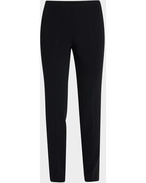 Akris Melissa Slim Ankle-Cut Pants - Black