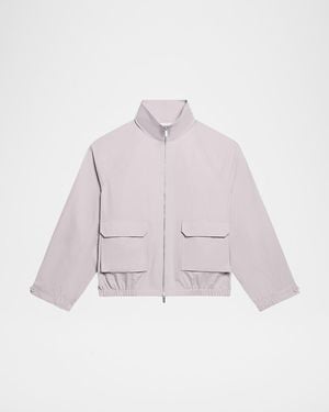 Helmut Lang Apos;S Utility Cropped Parka Jacket - Pink