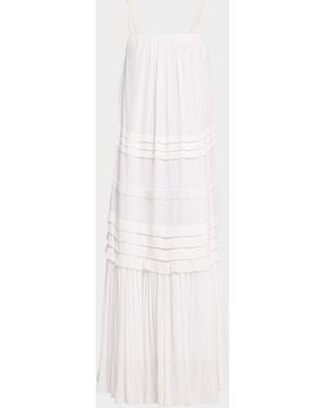 Ramy Brook Ruby Tiered Maxi Dress - White