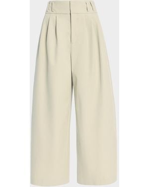 Altuzarra Wilson Wide-Leg Cotton Pants - Natural
