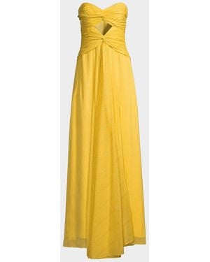 Likely Clea Sweetheart Gown - Yellow