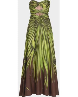 Designer Strapless Silk Dresses for Women - Up to 80% off | Lyst