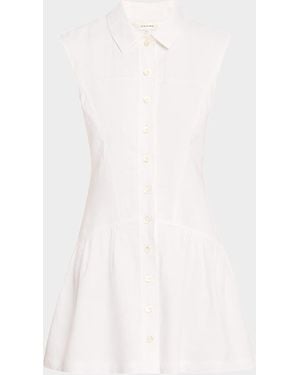 FRAME The Linen Day Dress - White