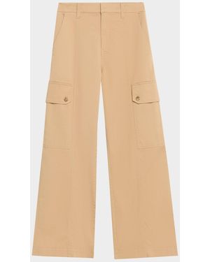 A.L.C. Carter Relaxed Straight Cargo Pants - Natural