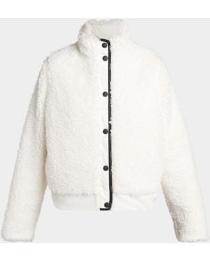 Moncler Genius Short Down Teddy Jacket - Natural