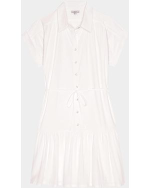 Rails Evaline A-Line Cotton Mini Dress - White