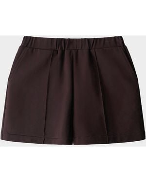 STAUD Fletcher Relaxed Shorts - Black