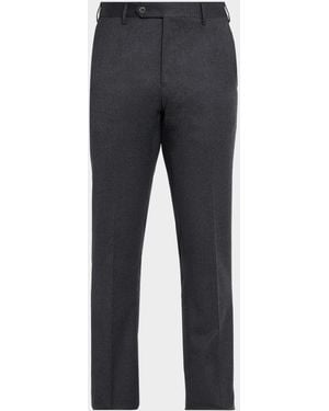 Zanella Apos;S Parker Wool Flannel Pants - Gray