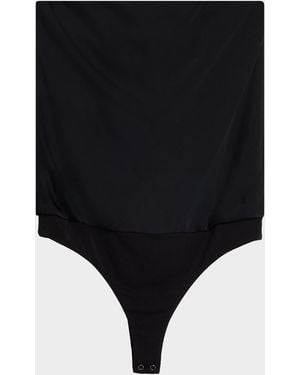 Ramy Brook Ruben Strapless Bodysuit - Black