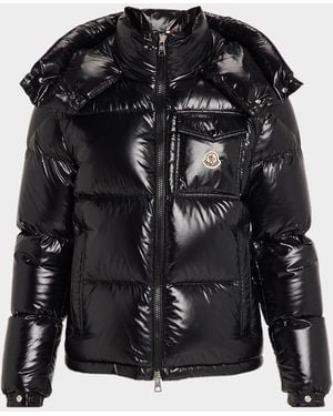 Moncler Apos;S Montbeliard Hooded Short Down Jacket - Black