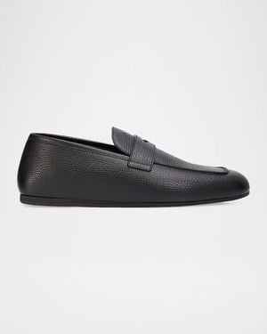 Giuseppe Zanotti Apos;S Rupert Leather Penny Loafers - Black