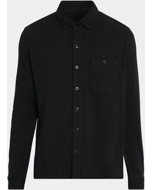 PAIGE Apos;S Hollander Cotton Shirt - Black