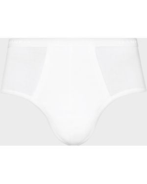 Hanro Apos;S Cotton Full Briefs - White