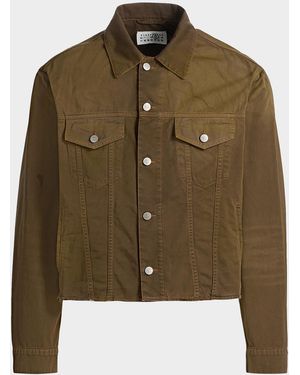 Maison Margiela Apos;S Denim Sports Jacket - Green