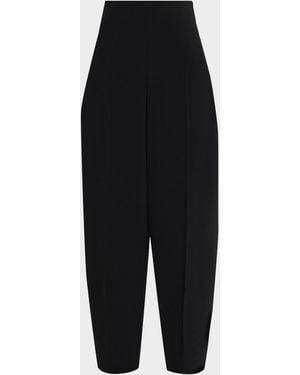 FFORME Yvette Curved-Leg Pants - Black