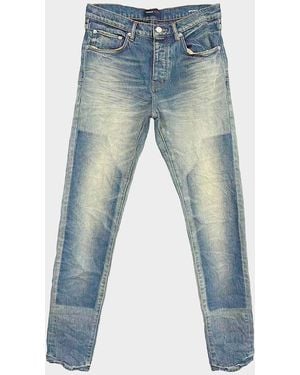 Purple Camden Straight-Leg Jeans - Blue