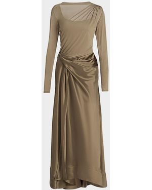 Acler Forever Young Shiren Maxi Dress - Natural