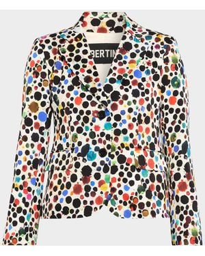 Libertine Orpheus Single-Breasted Short Jacket - White