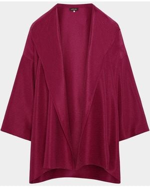 Eskandar Dps Jacket Coat - Red