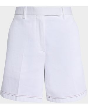 Thom Browne Cotton Chino Shorts - White