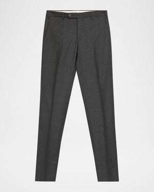 Zanella Apos;S Parker Sharkskin Pants - Gray