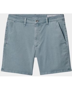 Rag & Bone Apos;S Classic Aero Stretch Shorts - Blue