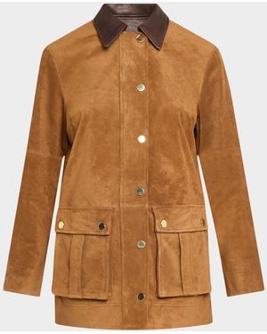 Veronica Beard Suz Dickey Coat - Brown