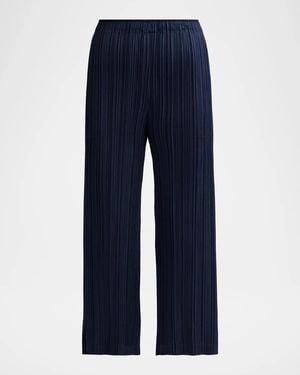 Issey Miyake Thicker Bottoms Pants - Blue