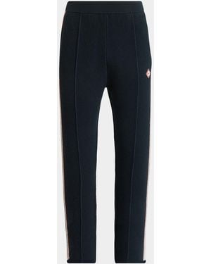 CASABLANCA Apos;S Cafe Culture Track Pants - Blue