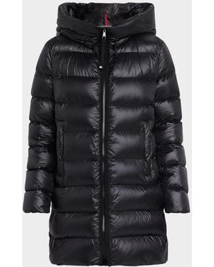 Moncler Genius Suyenne Hooded Mid-Length Down Jacket - Black