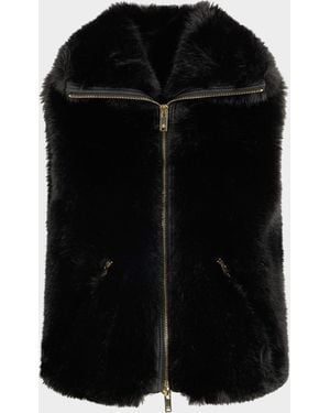 Moose Knuckles River Bunny Vest - Black