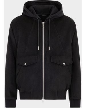 Moose Knuckles Ellington Bomber Jacket - Black