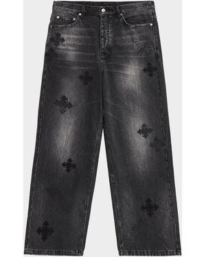 Ksubi Apos;S D-Maxx Denim Straight Leg Jeans - Gray