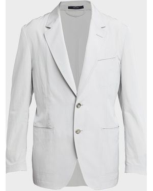 Tom Ford Apos;S Besom-Pocket Single-Breasted Blazer - White