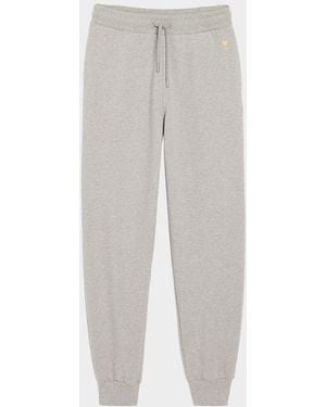Ami Paris Apos;S Cotton Micro-Ami De Coeur Sweatpants - Gray