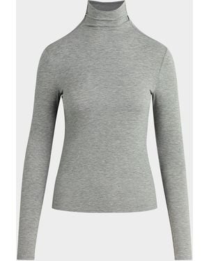 Joe's Jeans The Tony Knit Turtleneck Top - Gray