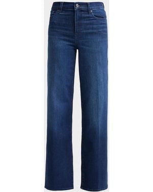 FRAME Le Slim Palazzo Jeans - Blue
