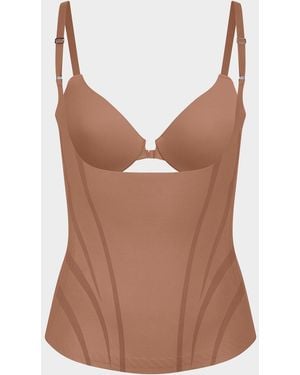 Spanx Super Sculpt Open-Bust Firm Control Cami - Multicolor