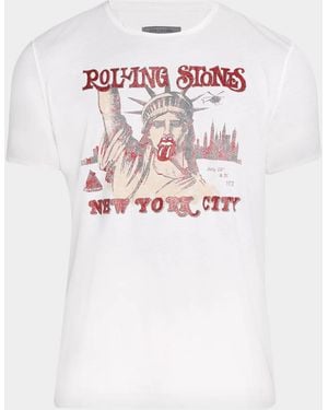 John Varvatos Apos;S The Rolling Stones Nyc T-Shirt - White
